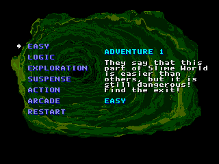 Slime World screenshot 5 for Sega Mega Drive